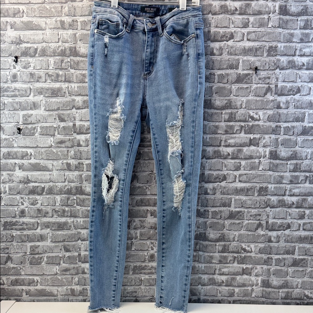 Distressed Judy Blue Jeans